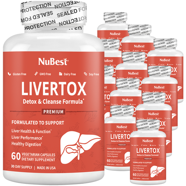 LiverTox, Advanced Formula for Liver Detox, Cleanse & Digestion, 60