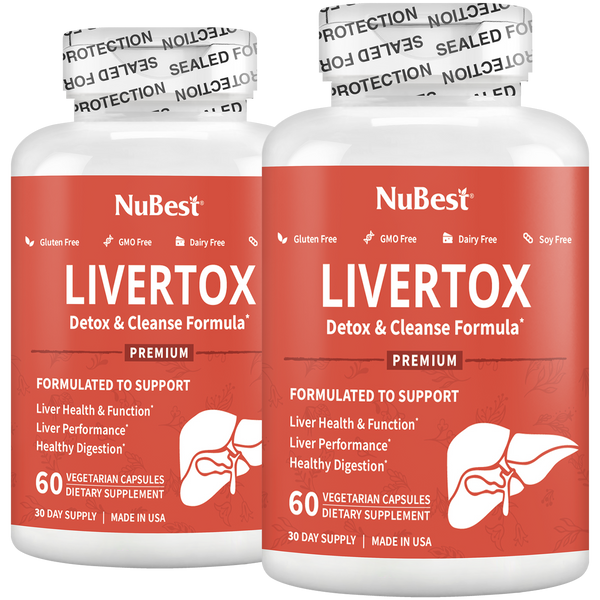 LiverTox, Advanced Formula for Liver Detox, Cleanse & Digestion, 60