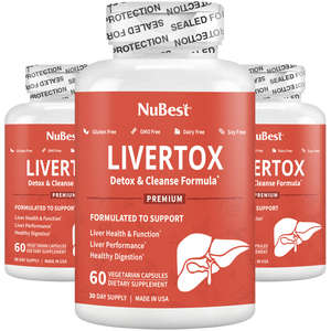 LiverTox, Advanced Formula for Liver Detox, Cleanse & Digestion, 60