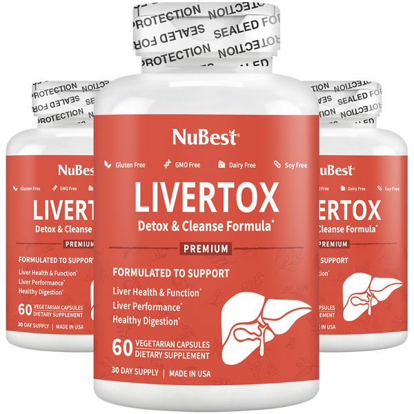 LiverTox, Advanced Formula for Liver Detox, Cleanse & Digestion, 60