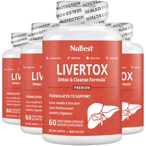 LiverTox, Advanced Formula for Liver Detox, Cleanse & Digestion, 60