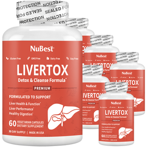 LiverTox, Advanced Formula for Liver Detox, Cleanse & Digestion, 60