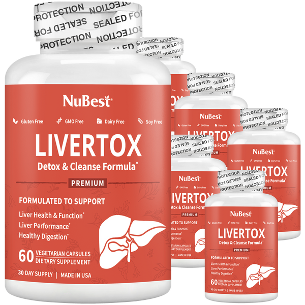 LiverTox, Advanced Formula for Liver Detox, Cleanse & Digestion, 60