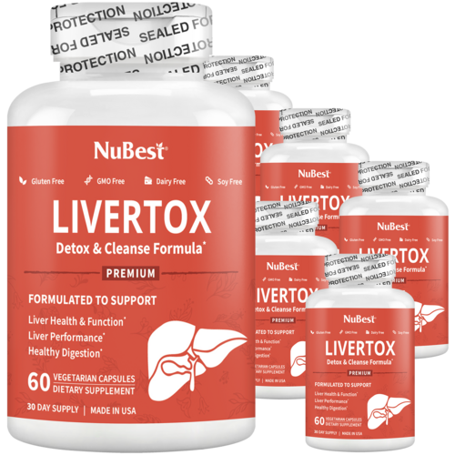LiverTox, Advanced Formula for Liver Detox, Cleanse & Digestion, 60