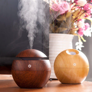USB Aroma Essential Oil Diffuser Ultrasonic Cool Mist Humidifier Air