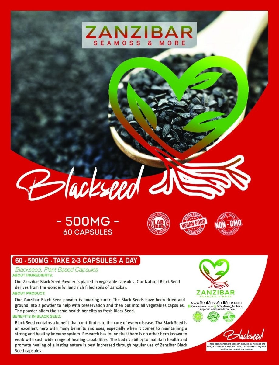 Zanzibar Blackseed Pack (60ct) (1 Month Supply)
